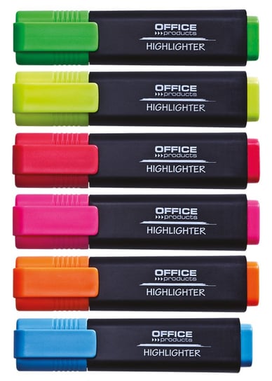 Zakreślacze Office Products 6 Kolorów Office Products