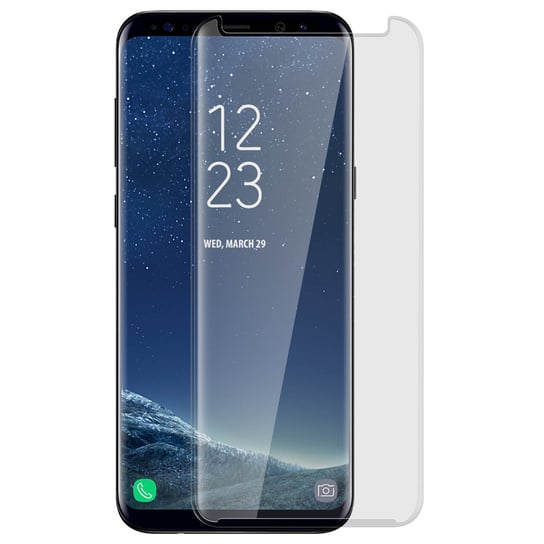 Zakrzywione szkło ochronne 9H na ekran do Galaxy S8 Plus — wyjątkowo przezroczyste Avizar