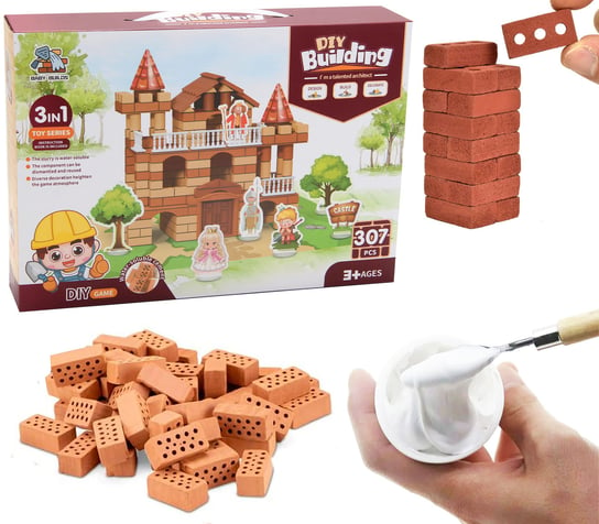 Zamek Do Wymurowania 507 Elementów Zabawka Dla Dzieci Trifox