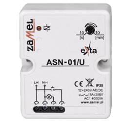 ZAMEL, Automat schodowy 12-240V AC/DC, ASN-01/U, exta ZAMEL