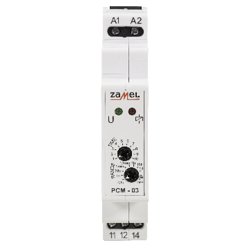 ZAMEL, Przekaźnik czasowy 12-240V AC/DC, PCM-03/U, exta ZAMEL