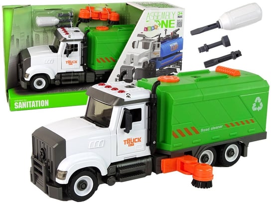 Zamiatarka Do Rozkręcania I Skręcania Akcesoria Zielona Lean Toys