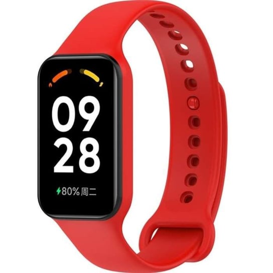 Zamienna silikonowa opaska pasek do Xiaomi Redmi SMART BAND 2 czerwony Bestphone