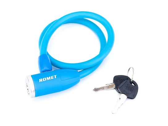 Zamkniecie Spiralne 84356 10 X65 Cm Klucz "Romet"Niebieskie Et/Logo Romet Romet