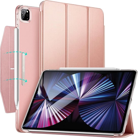 ZAMYKANE ETUI APPLE IPAD PRO 11' 3 GEN 2021 CASE RÓŻOWE Inna marka