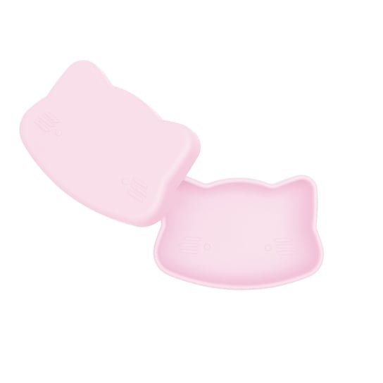 Zamykany silikonowy pojemnik Kotek We Might Be Tiny - Powder Pink We Might Be Tiny
