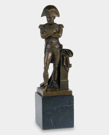 Zamyślony Napoleon Bonaparte Rzeźba z Brązu rzezbyzbrazu.pl