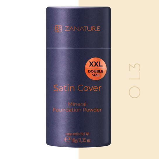 Zanature, Podkład mineralny, MF Satin Cover Olive O L3 10g Zanature