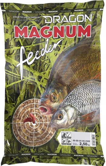 Zanęta Dragon MAGNUM Feeder Karaś Zielony 2,5kg DRAGON