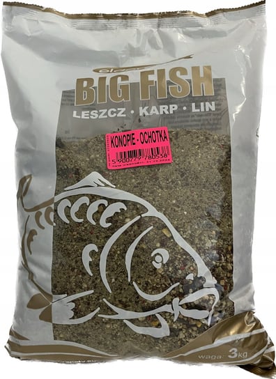 Zanęta Eldorado Big Fish Konopie Ochotka 3Kg Inna marka