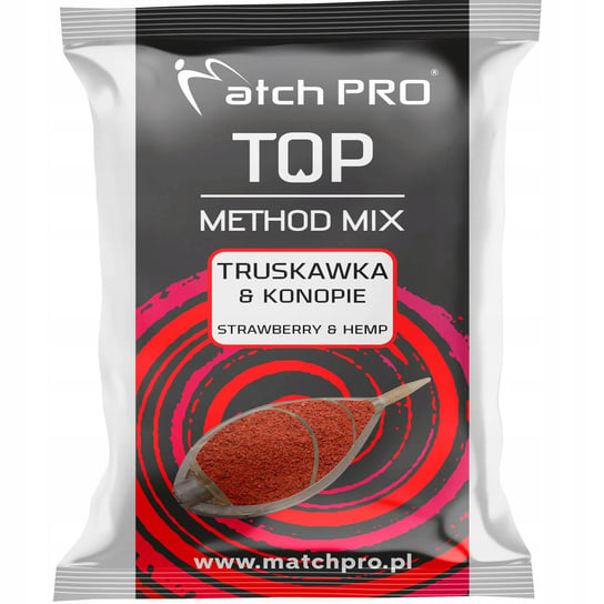 ZANĘTA KARPIOWA METHOD MATCHPRO METHODMIX TRUSKAWKA & KONOPIE 700 G MatchPro