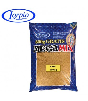 Zanęta Lorpio Mega Mix 3 Kg Karp (5) Lorpio