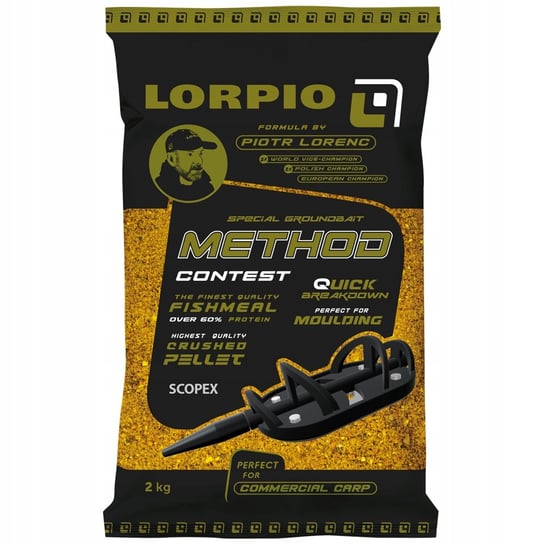 Zanęta Lorpio Method Contest scopex 2 kg Lorpio