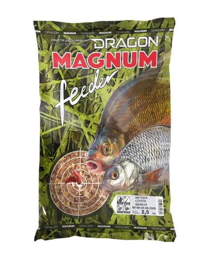 Zanęta Magnum Feeder Method czysta wanilia 2,5kg DRAGON