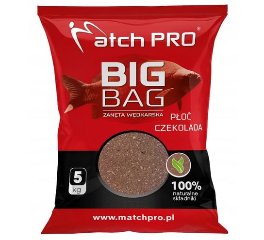 Zanęta MatchPro Big Bag Płoć Czekolada 5 kg Inna marka