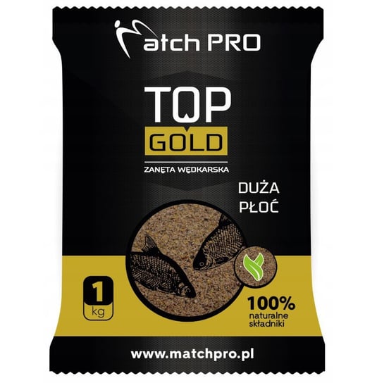 Zanęta MatchPro Top Gold Duża Płoć 1 kg Inna marka