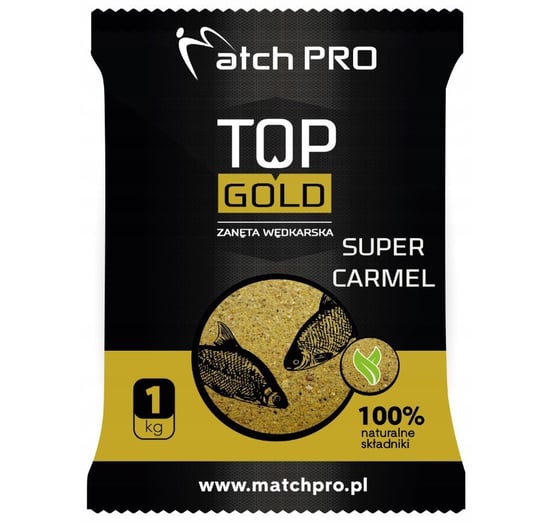 Zanęta MatchPro Top Gold Super Carmel 1 kg Inna marka