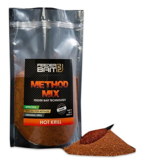 Zanęta Method Mix Feeder Bait Hot Krill 800 g Inna marka