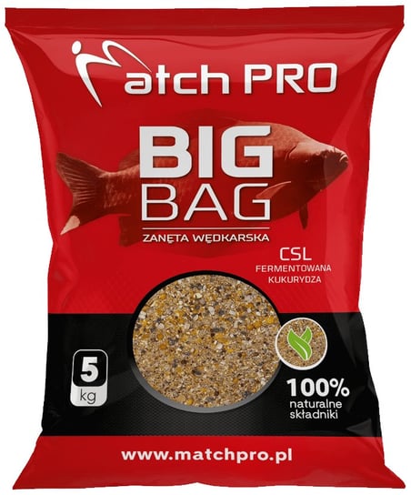 Zanęta wędkarska MatchPro Big Bag - CSL Kukurydza 5kg Match Pro