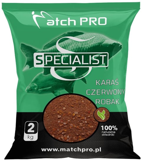 Zanęta wędkarska MatchPro Specialist - Karaś Czerwony Robak 2kg Match Pro