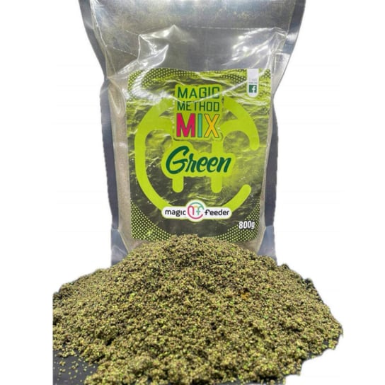 ZANĘTA ZAWODNICZA METHOD MIX MAGIC FEEDER GREEN 800 G Inna marka