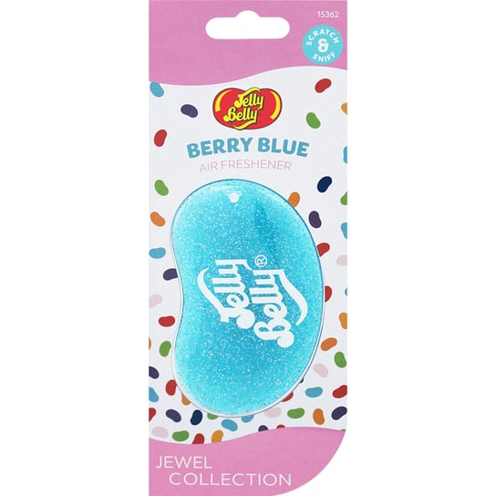 ZAPACH JELLY BELLY 3D BERRY BLUE ZAWIESZKA ZAPACHOWA DO SAMOCHODU Intertec