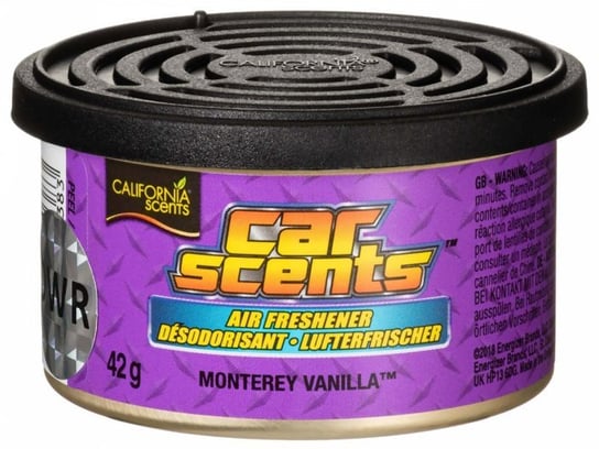Zapach samochodowy CALIFORNIA SCENTS CAR Monterey Vanilla California Scents