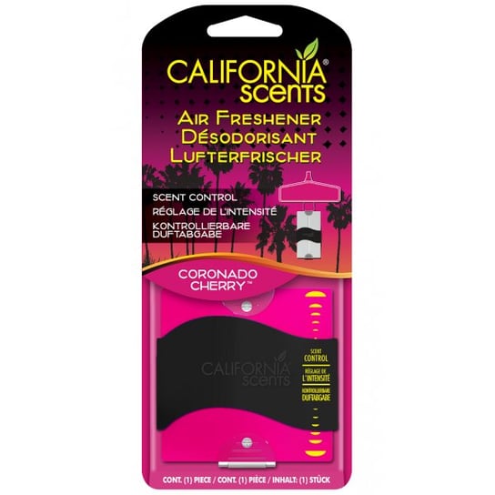 Zapach samochodowy CALIFORNIA SCENTS Paper Air Freshener- Coronado Cherry California Scents