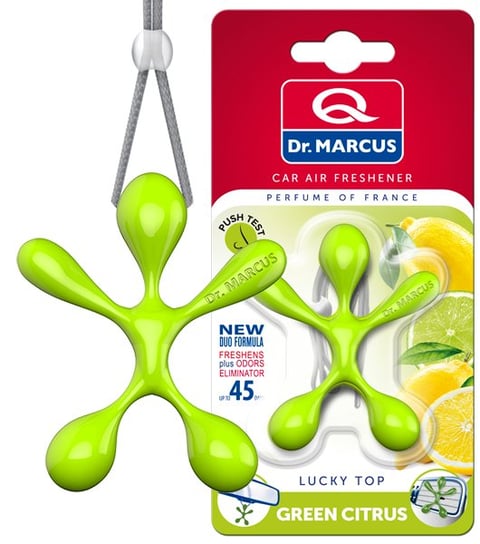 Zapach samochodowy DR.MARCUS Lucky Top Green Citrus DR.MARCUS