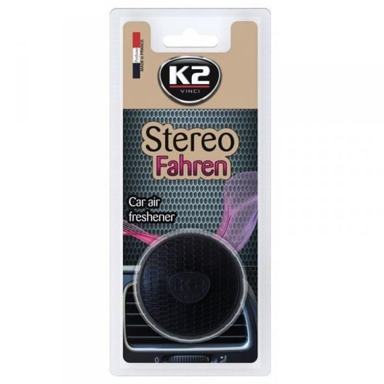 Zapach samochodowy w formie głośniczka K2 Stereo Fahren K2