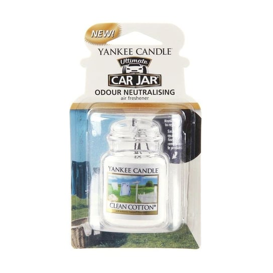 Zapach samochodowy YANKEE CANDLE Car Jar Clean Cotton Yankee Candle