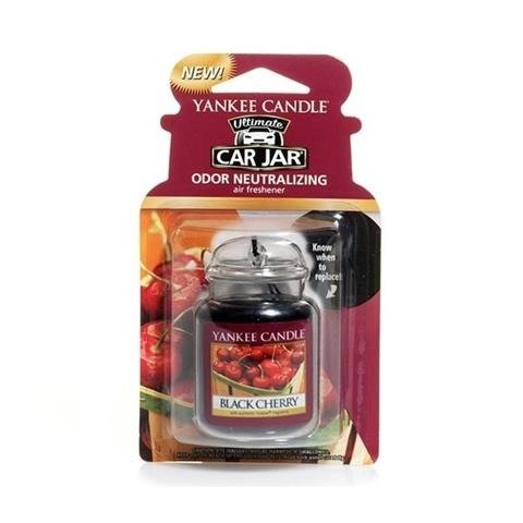 Zapach samochodowy YANKEE CANDLE Car Jar Ultimate Black Cherry, Yankee Candle