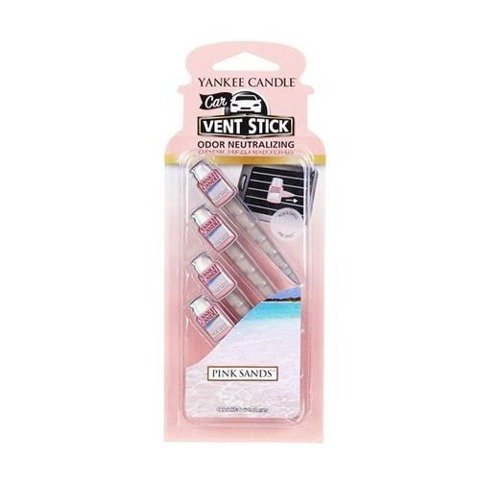 Zapach samochodowy YANKEE CANDLE Vent Stick, Pink Sands, 4 szt. Yankee Candle