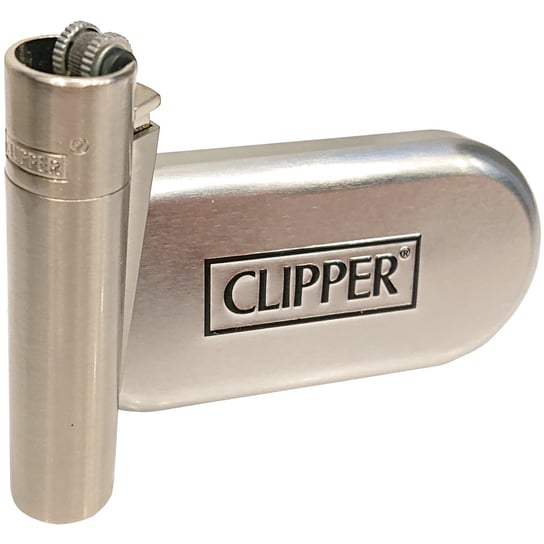 Zapalniczka Clipper Metal Silver W Etui Clipper