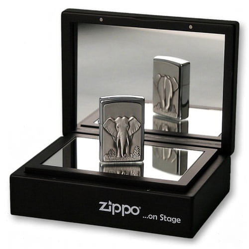 Zapalniczka Zippo Elephant In Mirrored Box 251074 Zippo