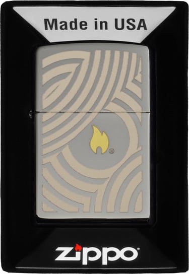 Zapalniczka ZIPPO FLAME AND CIRCLES DESIGN 2 60007243 Inna marka