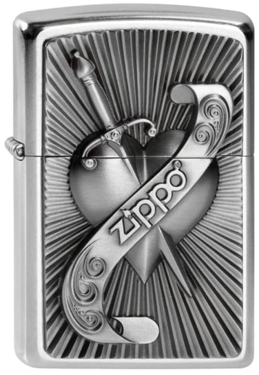 Zapalniczka Zippo Heart with Sword Emblem 2003969 Zippo