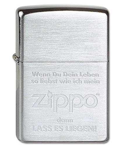 Zapalniczka Zippo Lass es liegen! 60001328 Zippo