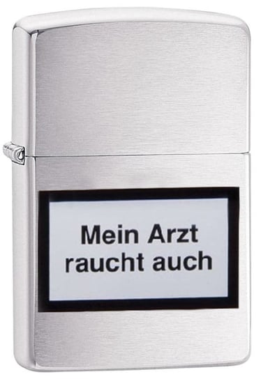 Zapalniczka Zippo Mein Artz Raucht Auch 60001717 Zippo