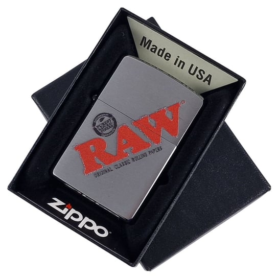 Zapalniczka Zippo Raw Silver Benzynowa Zippo