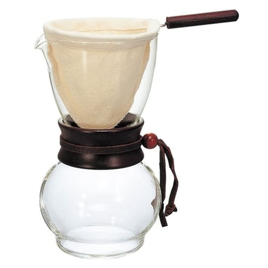 Zaparzacz do kawy HARIO Woodneck Drip Pot 3 Cup, 480 ml, czarny Hario