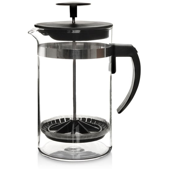 Zaparzacz Z Tłokiem Do Kawy Herbaty Ziół Szklany 1 L EH Excellent Houseware