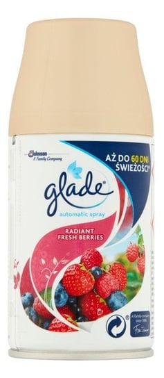Zapas do automatycznego odświeżacza powietrza GLADE Radiant Fresh Berries, 269 ml Glade