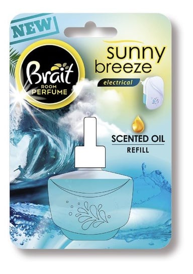Zapas do elektrycznego odświeżacza powietrza BRAIT Room Perfume, Sunny Breeze, 20ml Brait