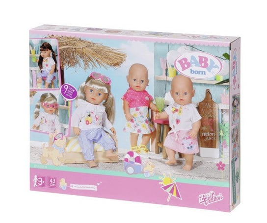 ZAPF, zestaw ubranek dla lalki Baby Born ZAPF