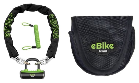 Zapięcie do e-bike ONGUARD Mastiff 8019E ŁAŃCUCH - 10mm*110cm - 5 x Klucze z kodem (NEW) OnGuard