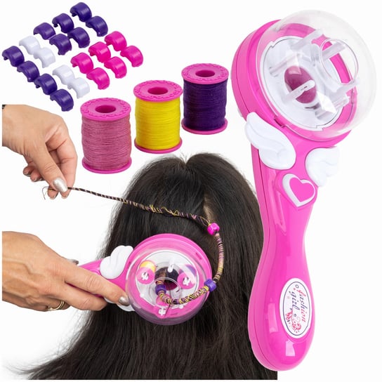 Zaplatacz Warkoczyków Maszynka do Ozdabiania Włosów Hair Machine Inna marka