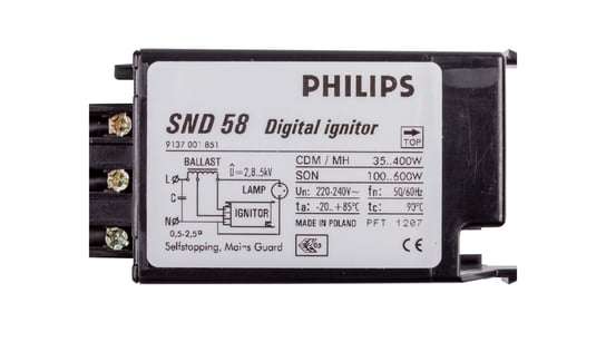 Zapłonnik 35-600W SND58 8711500930682 Philips Lighting