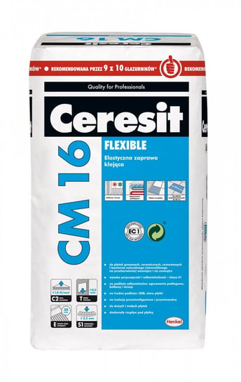 Zaprawa Klejąca Elastyczna Flexible CM 16  25 kg Ceresit Ceresit