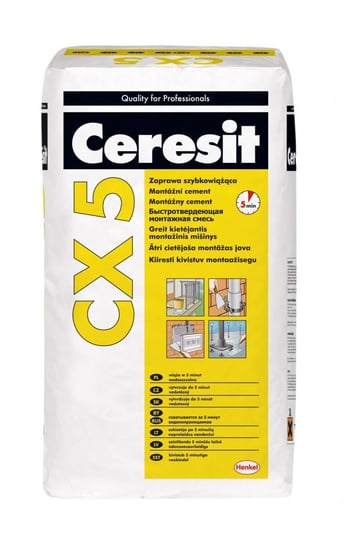 Zaprawa Szybkowiążąca CX 5 Worek 5 kg Ceresit Ceresit